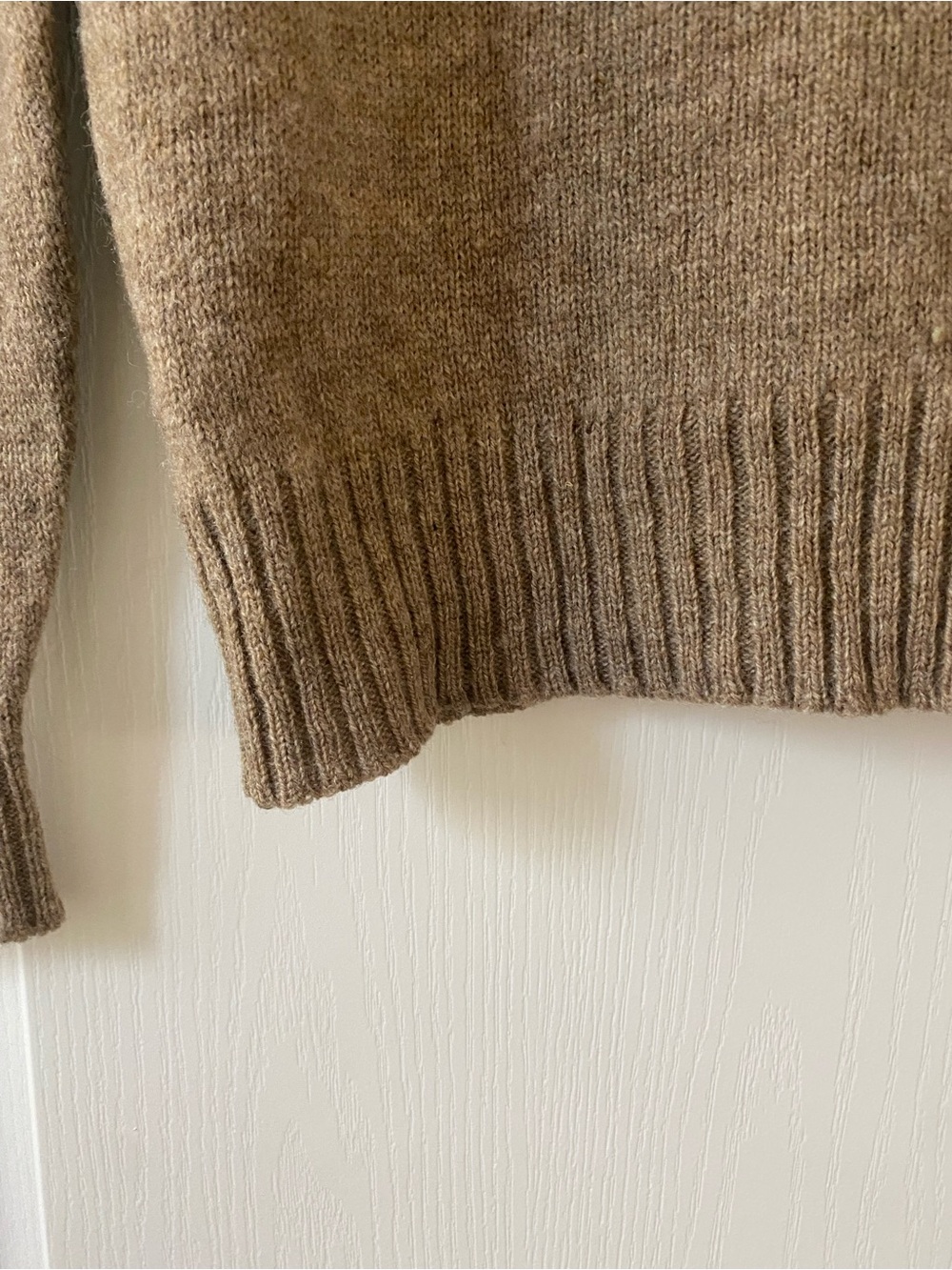 Marshall Field&Co. 100% Wool Crewneck Sweater - Brown - Picture 8 of 8